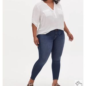 Torrid Jegging - Super Stretch Medium Wash Short Length